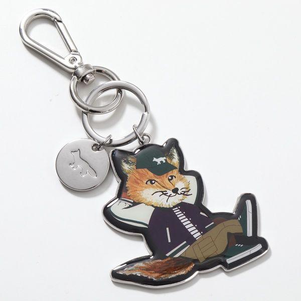 MAISON KITSUNE（メゾン キツネ） キーリング DRESSED FOX KEYRING