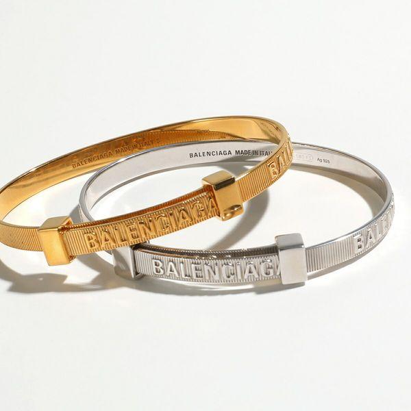 BALENCIAGA（バレンシアガ） ブレスレット LOGO HOOP ロゴ フープ