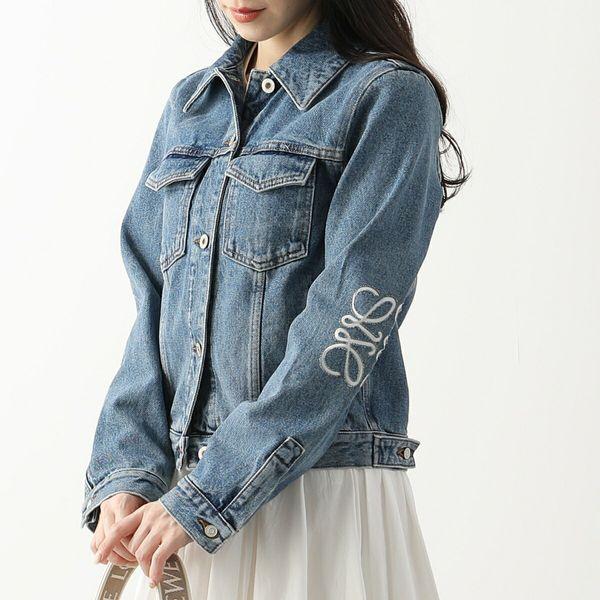 LOEWE（ロエベ） デニムジャケット S359Y50X23 レディース アナグラム