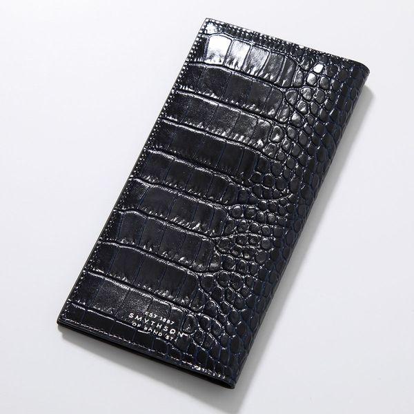 Smythson（スマイソン） 二つ折り長財布 MARA SLIM COAT WALLET マラ