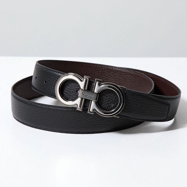 FERRAGAMO（フェラガモ） ベルト 67 A254 メンズ リバーシブル