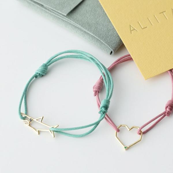 ALIITA（アリータ） ブレスレット CORAZON TIBURON CORD BRACELET