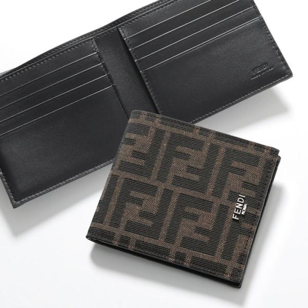 FENDI（フェンディ） 二つ折り財布 Bi-Fold Wallet 7M0169 ALWK メンズ