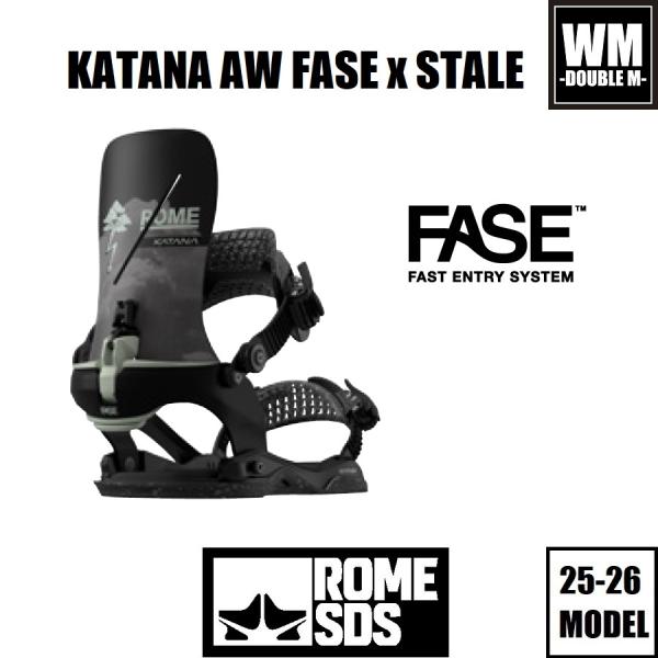 ROME SDS 25-26 ROME KATANA AW FASE x STALE 国内正規品