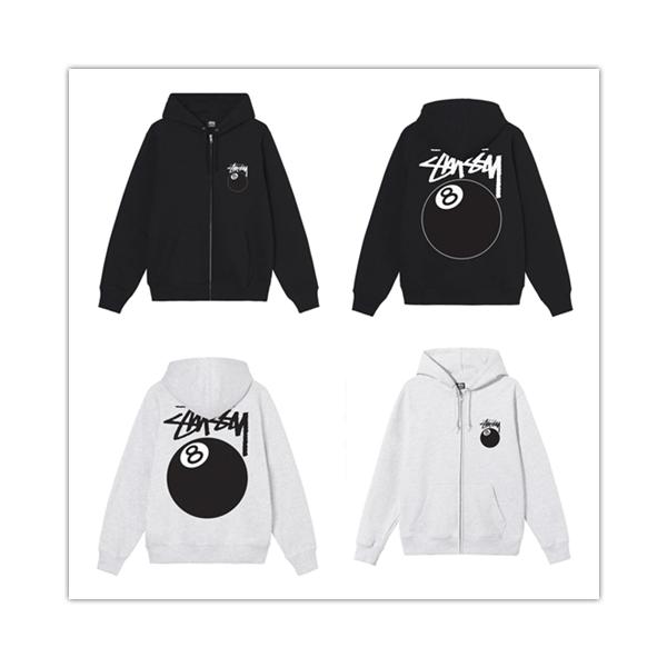 STUSSY（ステューシー） 8 BALL ZIP HOOD 1974735[full zip hooded