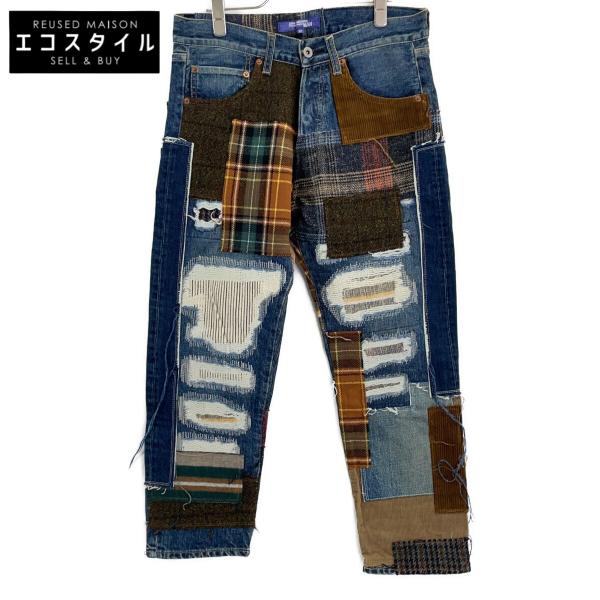 JUNYA WATANABE MAN ジュンヤワタナベマン WN-P009 パッチワーク 再