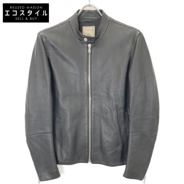 TOMORROWLAND トゥモローランド ×DENIM ブラック ラムレザー