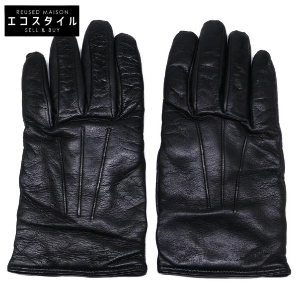 美品 MEROLA メローラ カシミヤライナー ナパレザー グローブ 7.5