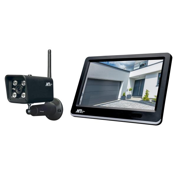 マザーツール ワイヤレス防犯カメラ モニターセット MT-WCM400 フルHD