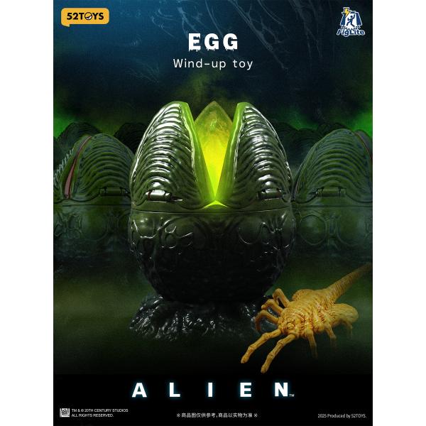 X-PLUS（エクスプラス） 52TOYS FIGLITE ゼノモーフエッグ 2026年4月