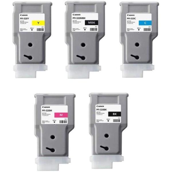 imagePROGRAF キヤノン 純正インクタンク PFI-320（BK/MBK/C/M/Y） 5色