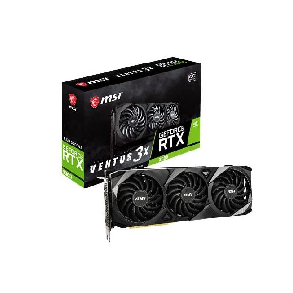 MSI MSI GeForce RTX 3080 VENTUS 3X 10G OC LHR グラフィックスボード