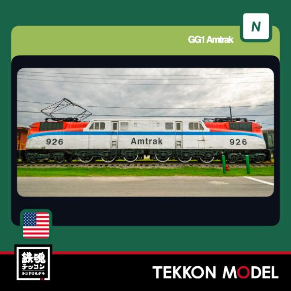 カトー（KATO） Nゲージ KATO USA 137-2025 GG1 Amtrak〓 #906 2026年7