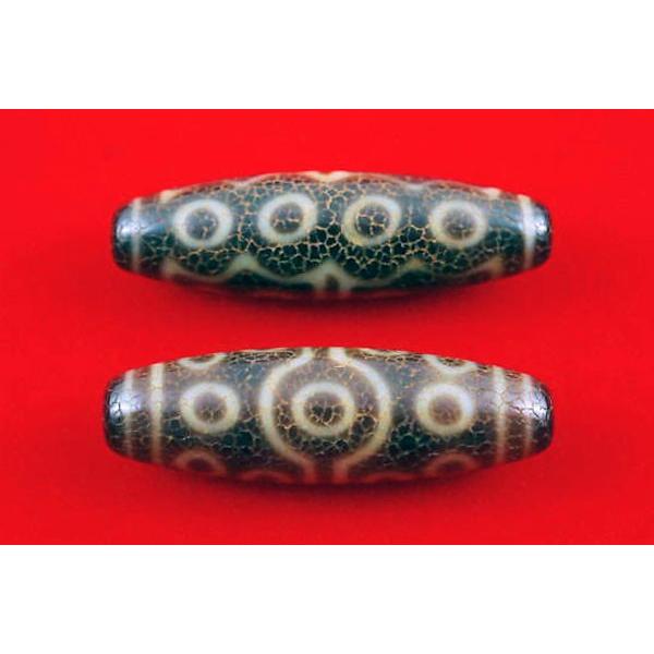 龍麟十五眼天珠[12×38] : 小盧至純西蔵天珠ヤフー店 - 通販 - Yahoo