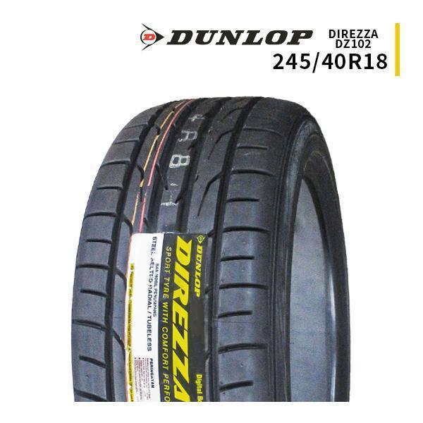 DIREZZA 【並行輸入品】245/40R18 2025年製造 新品サマータイヤ DUNLOP