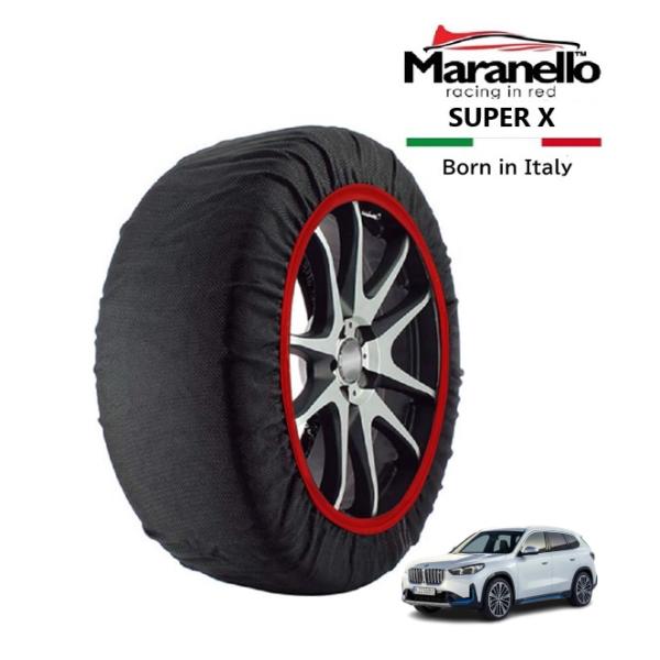Maranello正規品 スノーソックス BMW ix1 eDrive 30 Mスポーツ ZAA