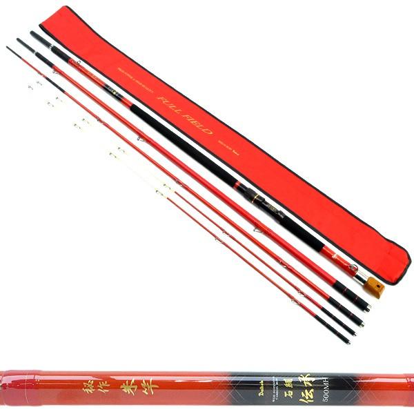 未使用品 ダイコー フルフィールド 石鯛 伝承 秘作朱竿 500MH 替穂先付