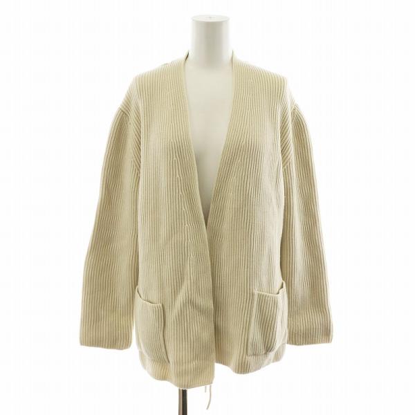 オーラリー AURALEE FINE WOOL CORD CARDIGAN カーディガン ウール