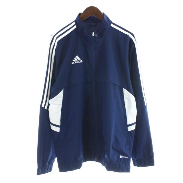 adidas（アディダス） ジャージ 2XL 紺 ネイビー AEROREADY ジップ