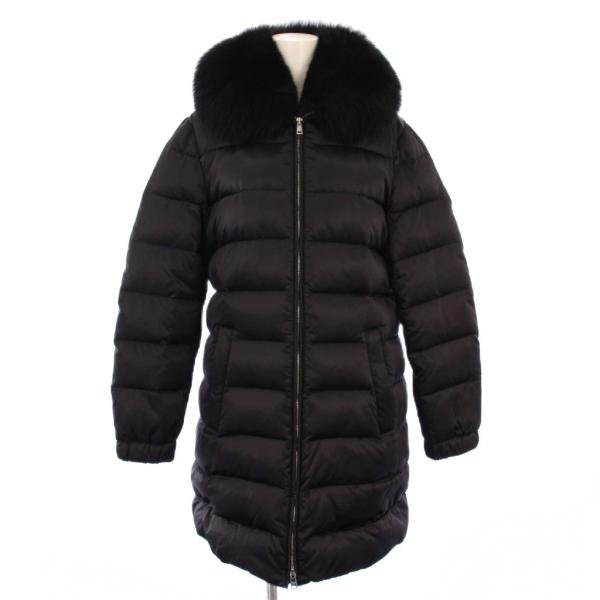 PRADA（プラダ） ダウンコート アウター ミドル丈 フォックスファー