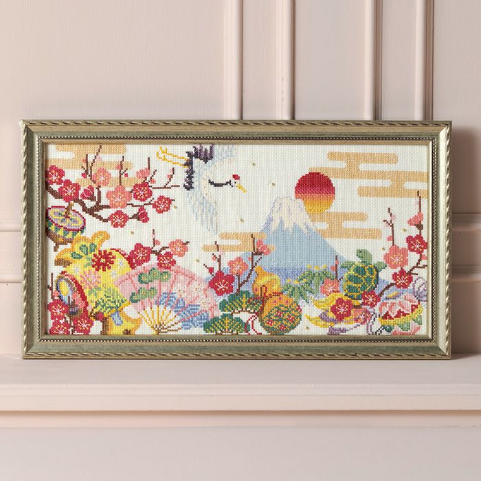クロスステッチフレーム＜十二支＞ | リバティ 生地、編み物、刺繍