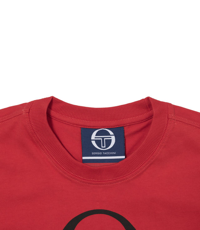Shop Gosha Rubchinskiy x Sergio Tacchini T-Shirt Red at itk online