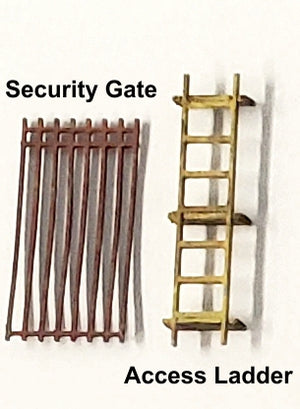 HO4171 - 18 piece Wall Detail Kit – ITLA Scale Models Inc.