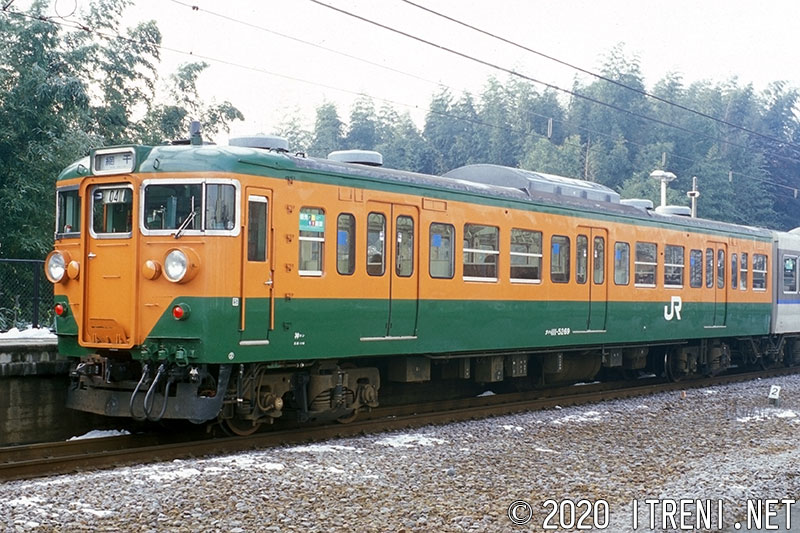 113系近郊形直流電車｜113系5000番代（JR西日本）