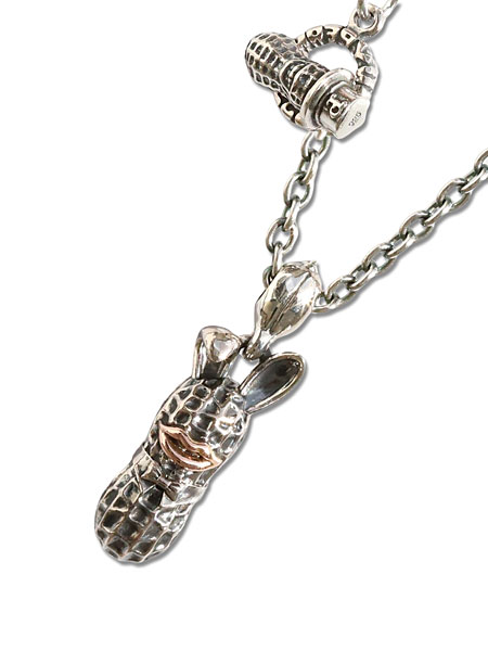 ピーナッツカンパニー PEANUTS&CO. | L BUNNY silver x k10PG + chain
