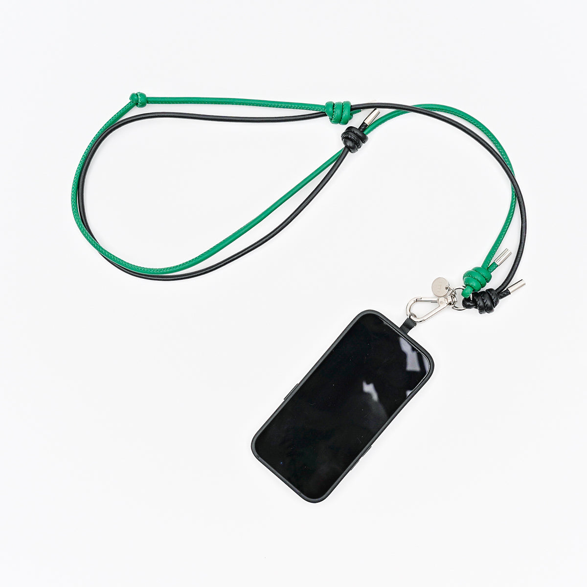 HERRIE BICOLOR PHONE STRING / STCOW｜バイカラーストラップ 本革