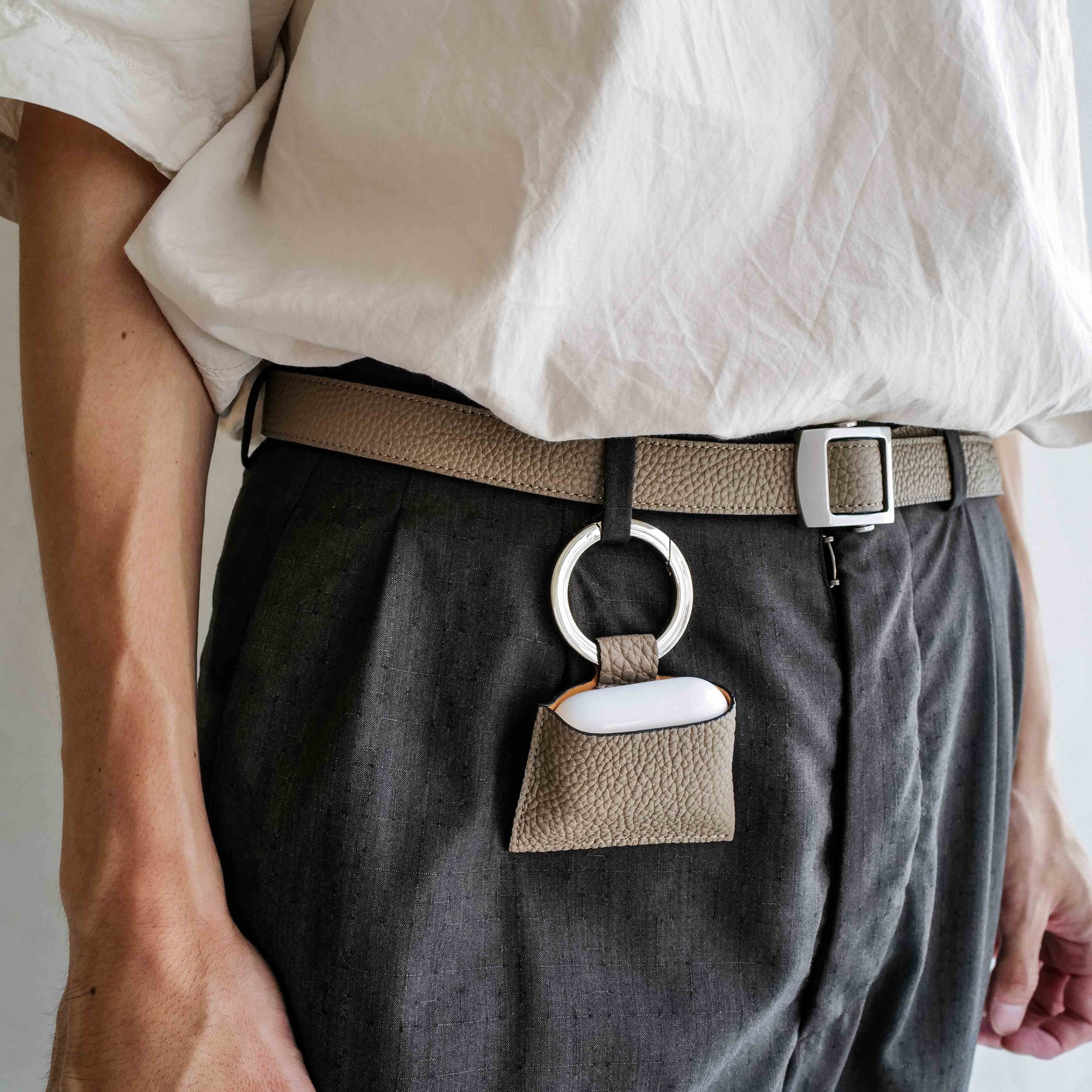HERRIE HOLELESS BELT / DIPLO FJORD｜ペリンガー社製シュランケン