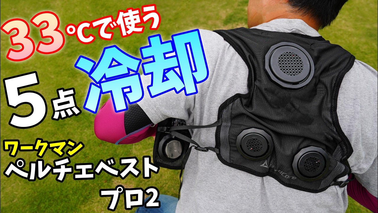 ワークマン「アイス×ヒーターペルチェベストPRO2」がさらに進化！外