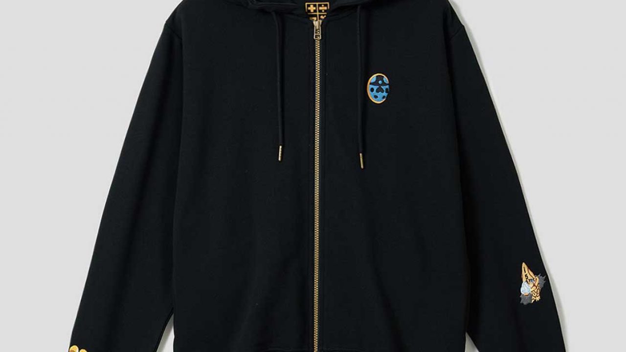 ジョジョの奇妙な冒険 護衛チーム モチーフ｜裏毛ジップパーカー | j