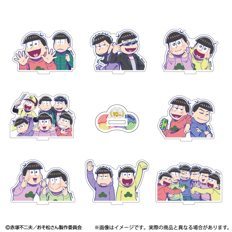 おそ松さん トレーディングアクリルスタンド【アフターAGF2025】 | j