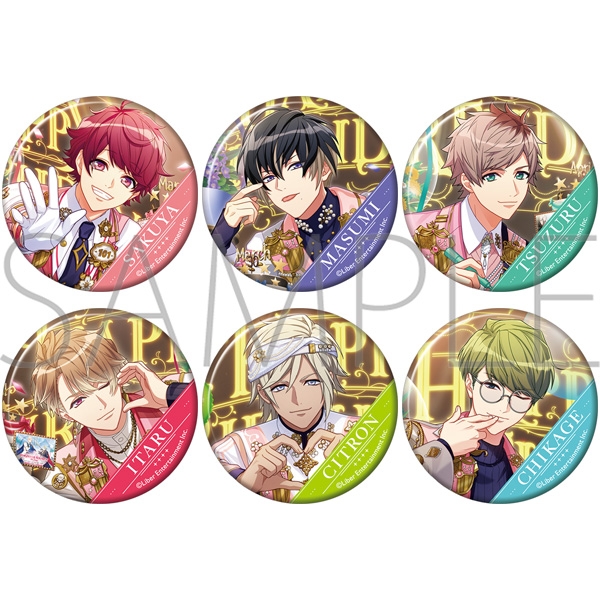 A3！ キャラバッジコレクション 缶バッジ 茅ヶ崎至 まとめ売り A3