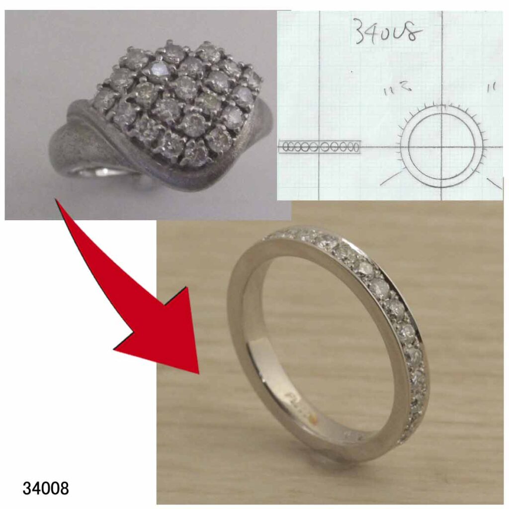 エタニティリングリフォーム | じゅえりーいはら ジュエリーのお悩み