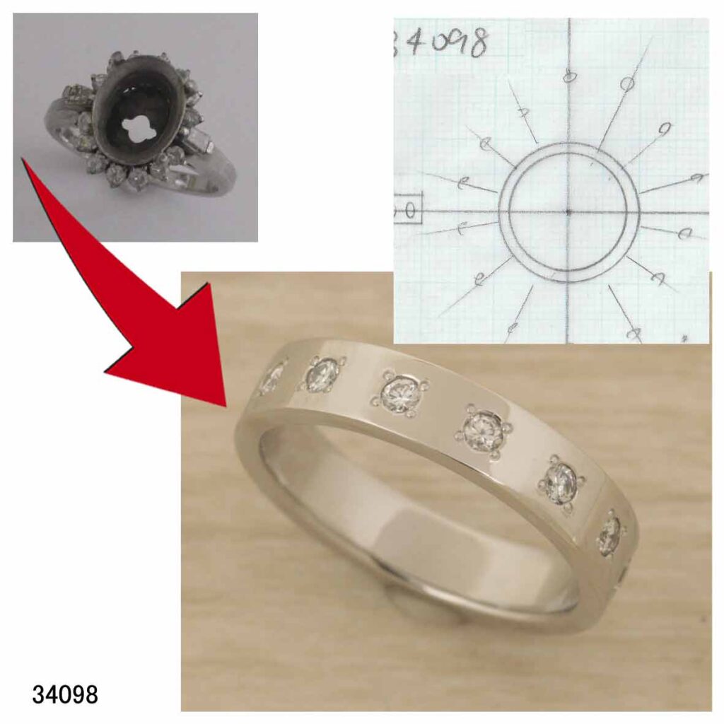 エタニティリングリフォーム | じゅえりーいはら ジュエリーのお悩み