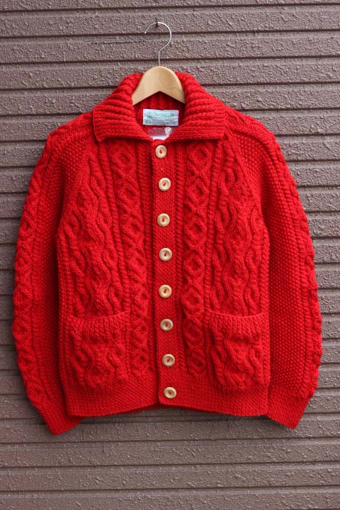 送料無料]「INVERALLAN」 3A STANDARD LUMBER CARDIGAN Col. Holly