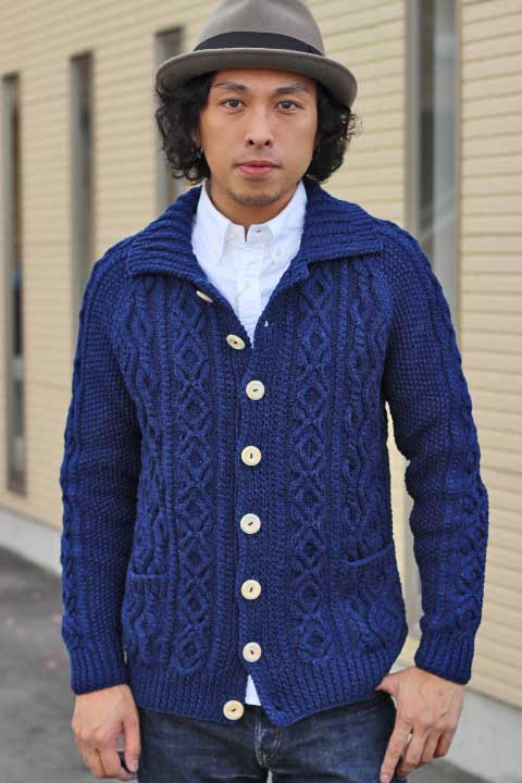 INVERALLAN」 3A STANDARD LUMBER CARDIGAN インバーアラン