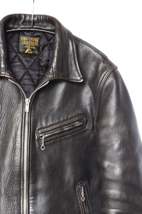 FINE CREEK LEATHERS」 Eric ファインクリークレザーズ エリック 襟