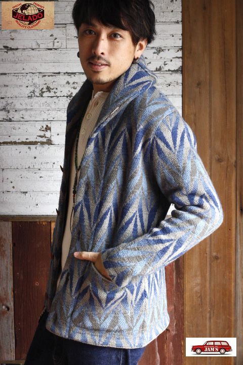 JELADO」 Lagna ジェラード ラグナ ショールカラーカーディガン