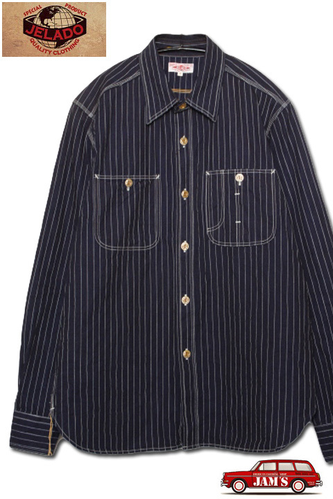 JELADO」Railroader Shirts ジェラード レイルローダーシャツ JP41123