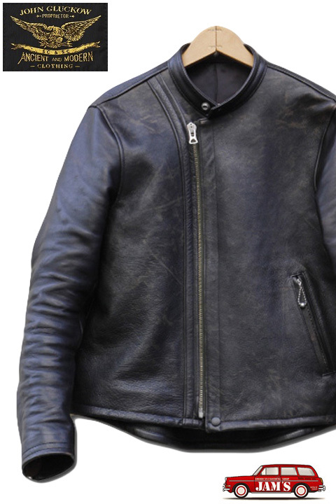 JOHN GLUCKOW」 by 「JELADO」The Rider Leather Jacket Horsehide
