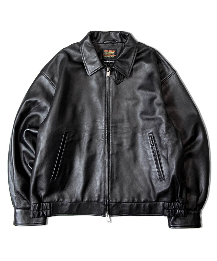 SKOOKUM.JE LAMB LEATHER ZIP JACKET – JACKROSE