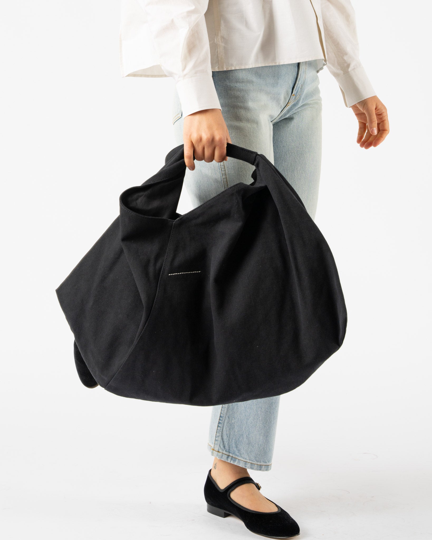 MM6 Maison Margiela Japanese Bag in Black Curated at Jake and Jones