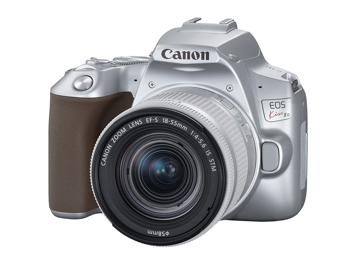 キヤノン、軽量小型のデジタル一眼「EOS Kiss X10」発売へ--約449g
