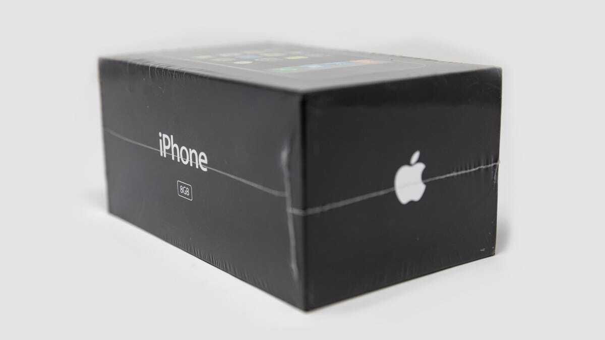 未開封の初代「iPhone」がオークションに--約586万円で落札 - CNET Japan