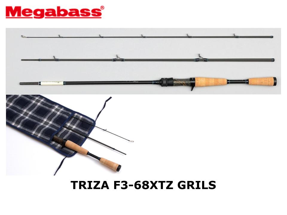 Megabass Triza Baitcasting F3-68XTZ Grils – JDM TACKLE HEAVEN