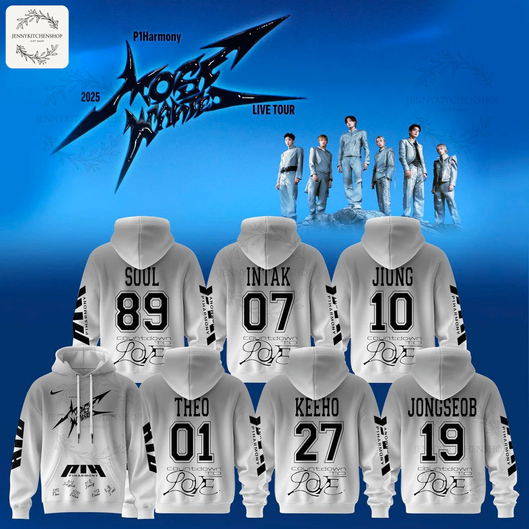 P1Harmony 2025 Most Wanted Tour Hoodie