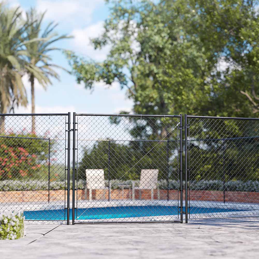Fit-Right® Square Corner Gate Kit - Black – Jewett Cameron Fence